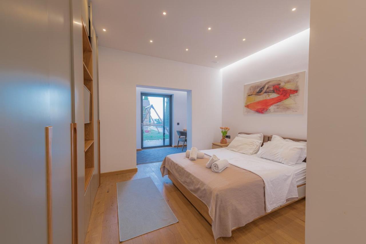 Villa BLUELINE Alykes Potamou Esterno foto