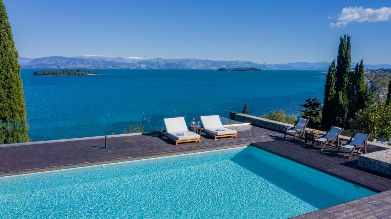 Villa BLUELINE Alykes Potamou Esterno foto
