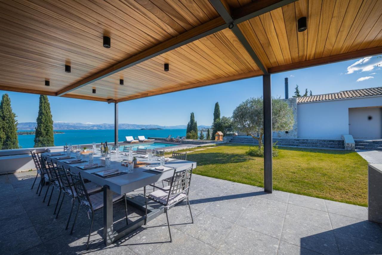 Villa BLUELINE Alykes Potamou Esterno foto