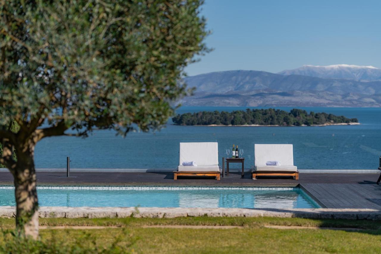 Villa BLUELINE Alykes Potamou Esterno foto